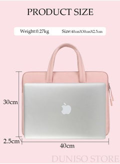 DUNISO 15.6 Inch Laptop Bag Lightweight Computer Bag Travel Business Briefcase Water Resistance Shoulder Messenger Bag for Men and Women Work Office  - Image 4