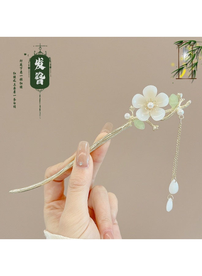 جيليز أمشاط شعر نسائية لتثبيت الشعر مع دبابيس وأكسسورات رأس بستايل عصري