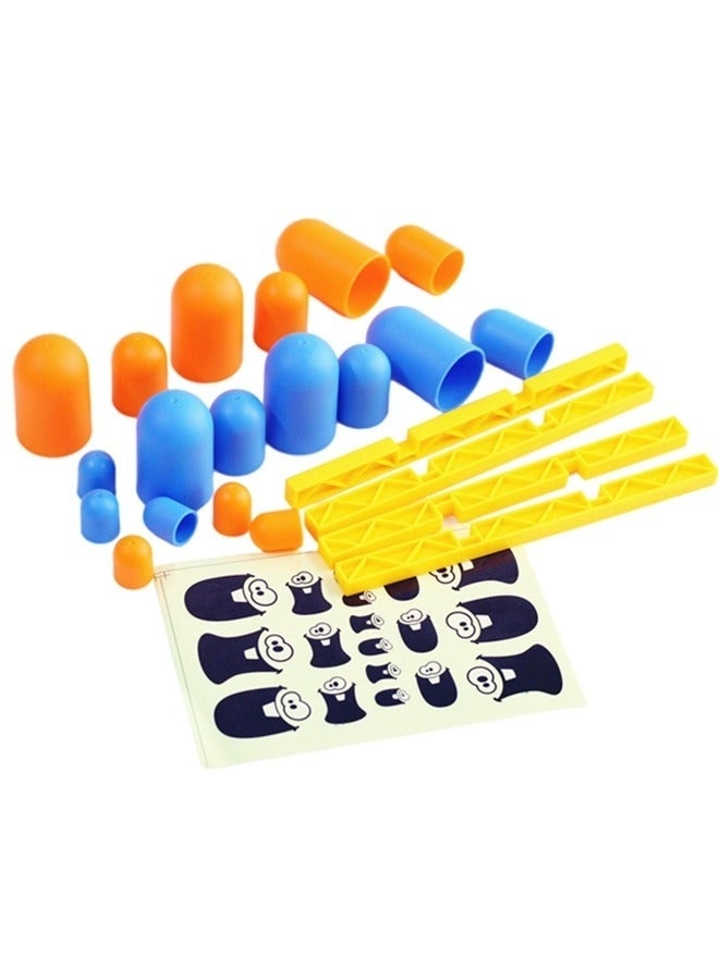 كيلا لعبة لوحية جوبل، لعبة تيك تاك تو، لعبة ألغاز تعليمية للأطفال، لعبة لوحية تفاعلية كلاسيكية ثلاثية الأبعاد، مناسبة للتعليم المبكر بين الوالدين والطفل - Image 4