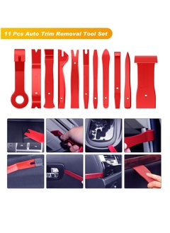 Excefore 40Pcs Trim Removal Tool, Auto Terminal Removal Key Tool, Auto Clip Pliers Stereo Removal Tools, Car Upholstery Repair Removal Kit, Precision Hook and Pick Set,Wiring Threader, Car Film Scraper  - Image 4