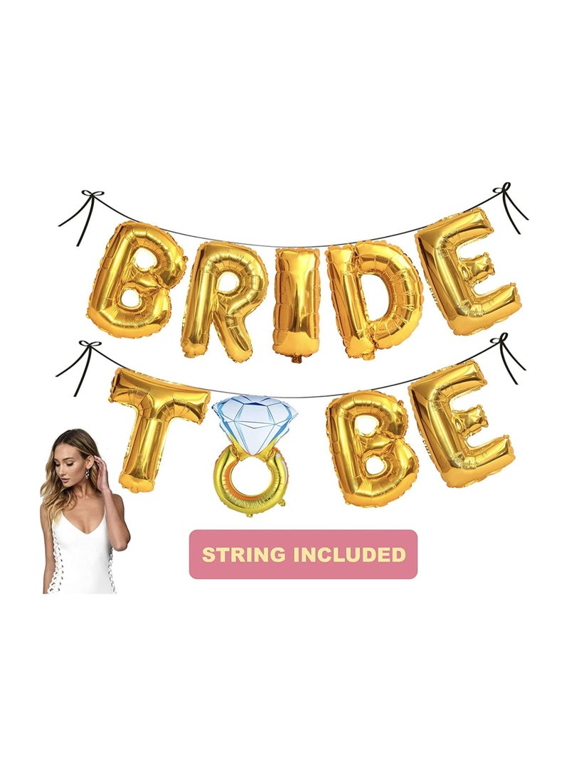 Highland Bride to be Foil Banner for Bridal Shower, Hen Party Decorations - Image 2