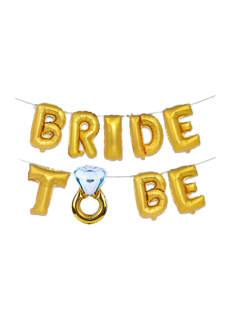 Highland Bride to be Foil Banner for Bridal Shower, Hen Party Decorations - Image 1