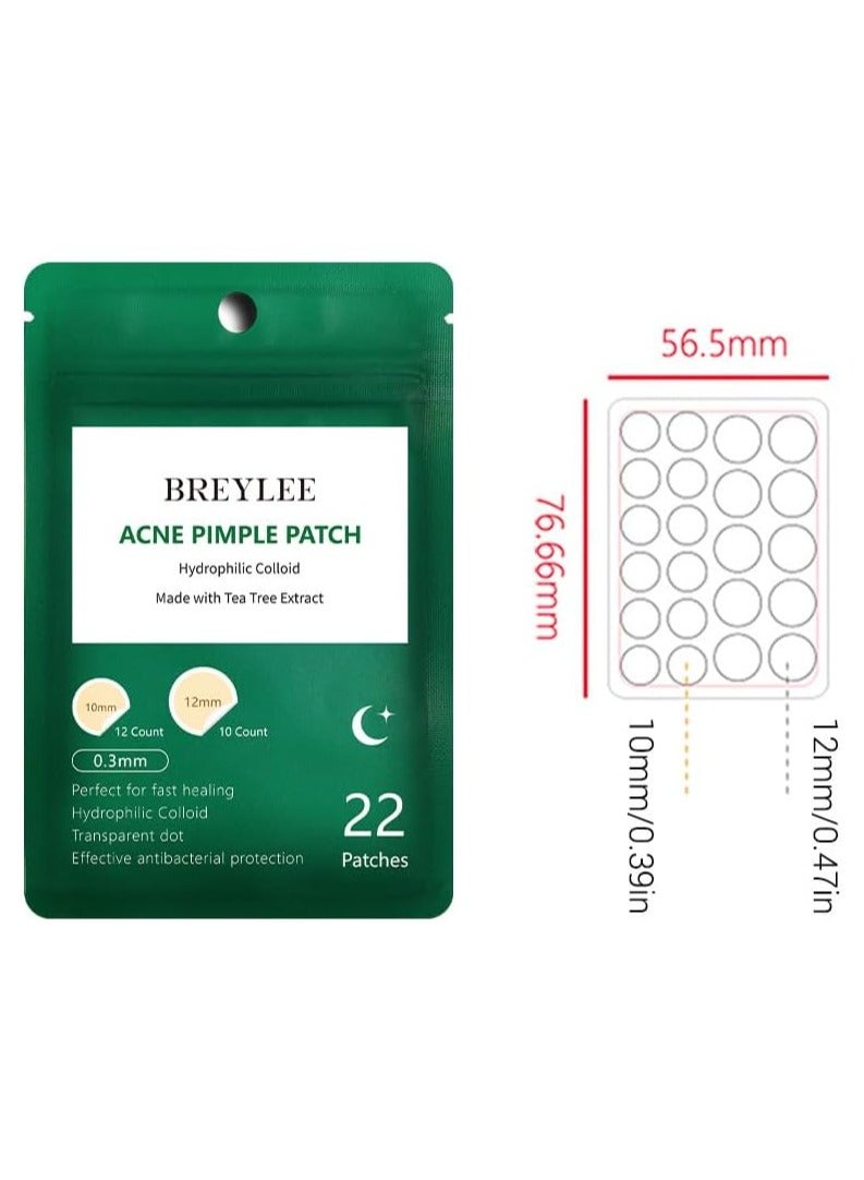 Breylee Invisible Acne Pimple Patch Clear 3pcs - Image 2