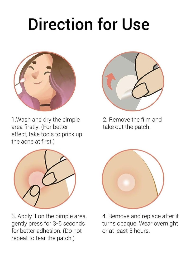 Breylee Invisible Acne Pimple Patch Clear 3pcs - Image 3