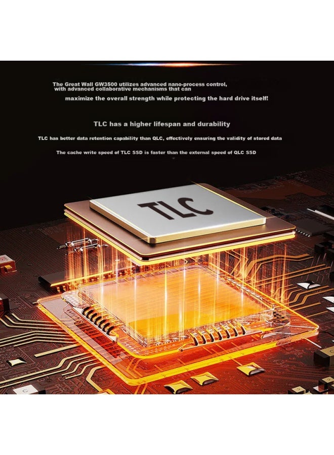 Great Wall 1tb Ssd, M.2 Interface , Pcie 3.0x4, Gw3500 Series, Read Speed Up To 3500mb/s - Image 2