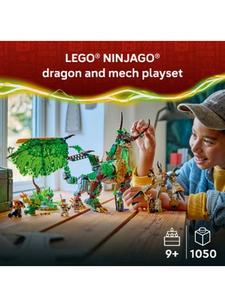 ‏NINJAGO‎ تنين الحياة، لعبة نينجا للأطفال بعمر ٩ سنوات وأكثر (١٠٥٠ قطعة) 71859 - view 3