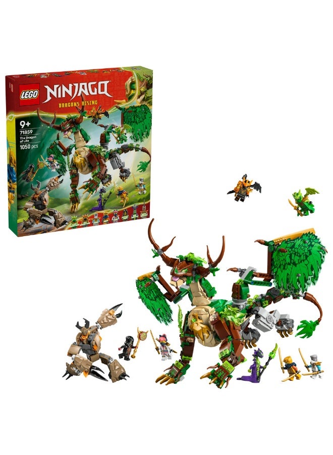 LEGO NINJAGO The Dragon of Life Figure - Ninja Toy 71859 (Age 9+, 1050 Pieces) - Image 1