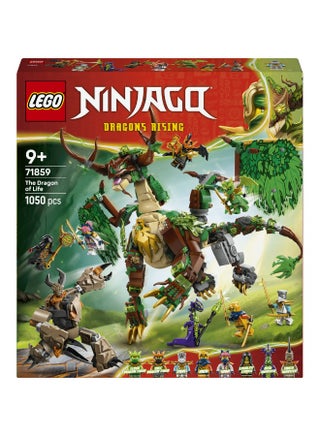 ‏NINJAGO‎ تنين الحياة، لعبة نينجا للأطفال بعمر ٩ سنوات وأكثر (١٠٥٠ قطعة) 71859 - view 2