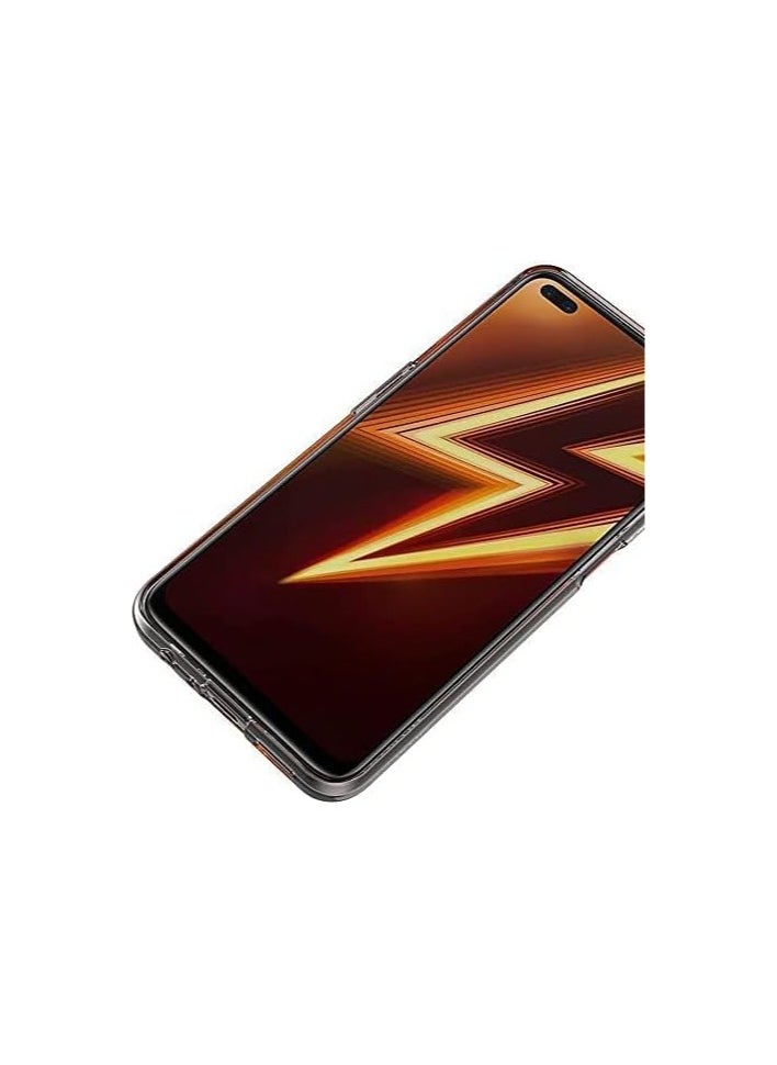 Generic - For Realme XT Transparent Tpu Silicone Back Cover , Anti Yellowing And High Protective From Shocks Compatible For Realme XT (6.4'') (Transparent) - Image 1