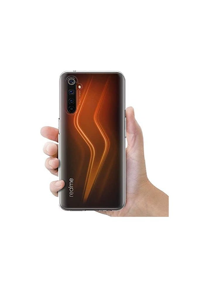 Generic - For Realme XT Transparent Tpu Silicone Back Cover , Anti Yellowing And High Protective From Shocks Compatible For Realme XT (6.4'') (Transparent) - Image 1