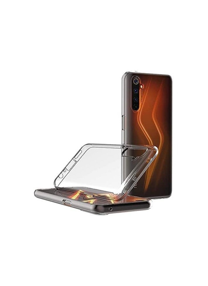 Generic - For Realme XT Transparent Tpu Silicone Back Cover , Anti Yellowing And High Protective From Shocks Compatible For Realme XT (6.4'') (Transparent) - Image 1