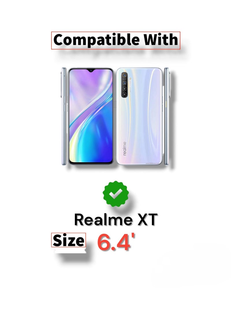 Generic - For Realme XT Transparent Tpu Silicone Back Cover , Anti Yellowing And High Protective From Shocks Compatible For Realme XT (6.4'') (Transparent) - Image 1