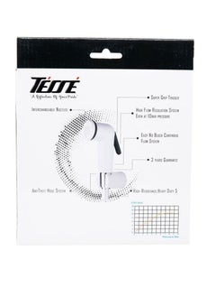 TESSE Tesse Toilet Spray Shattaf With Flexible Hose And Hook  - Image 2