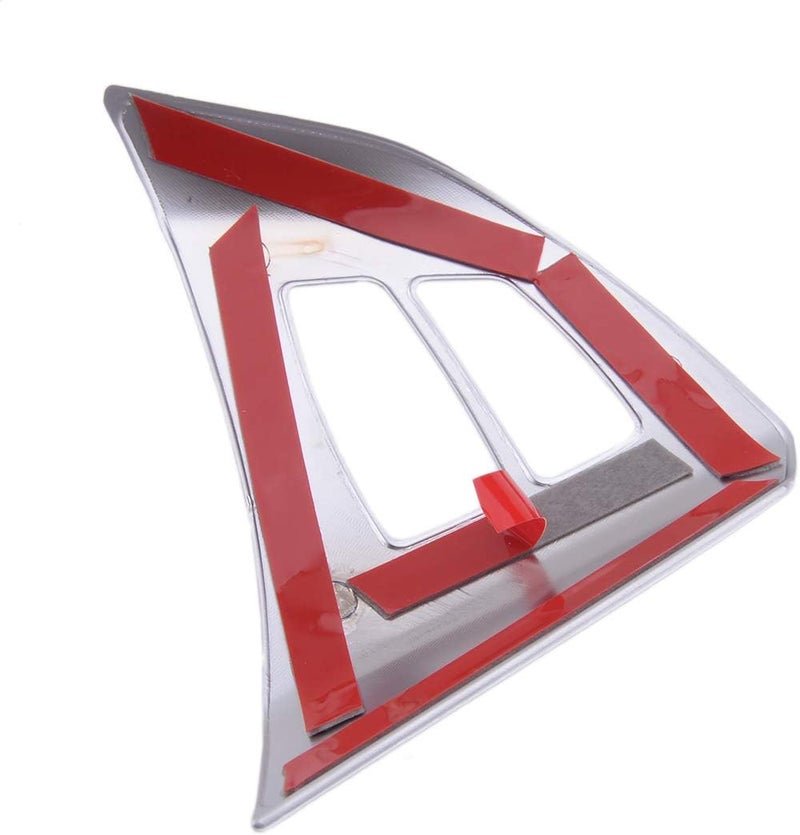 QASULER Car Steering Wheel Button Decor Frame Trim - Image 4