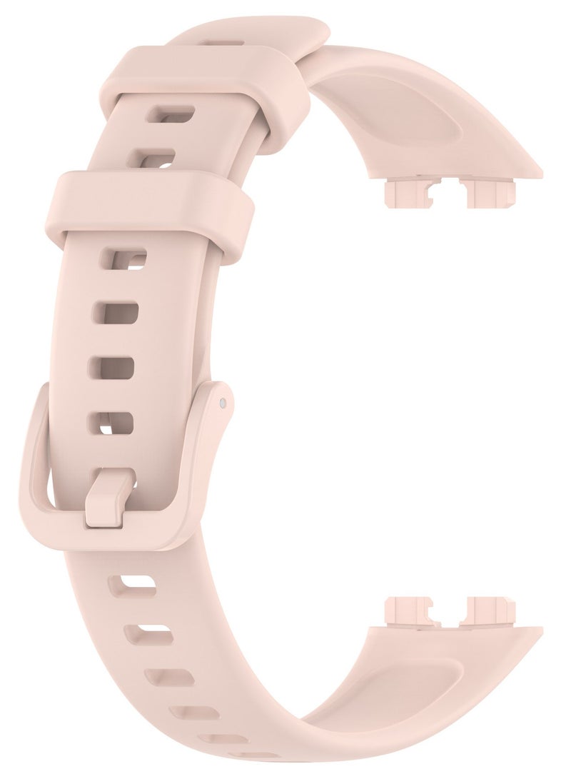 Huawei Band 8 / Huawei Band 9 Watch Band for Men Women Sport Watch Strap Lightweight Silicone Replacement Band (Pink) - Image 3