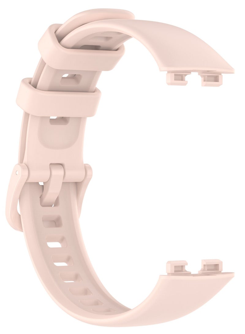 Huawei Band 8 / Huawei Band 9 Watch Band for Men Women Sport Watch Strap Lightweight Silicone Replacement Band (Pink) - Image 4