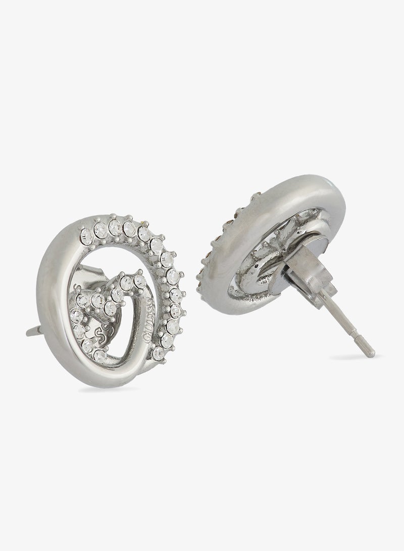 جس أقراط أيقونية بدون شعار - Image 2