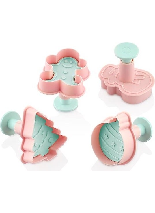 Sun Plastik 4-Push Shaped Cutter 