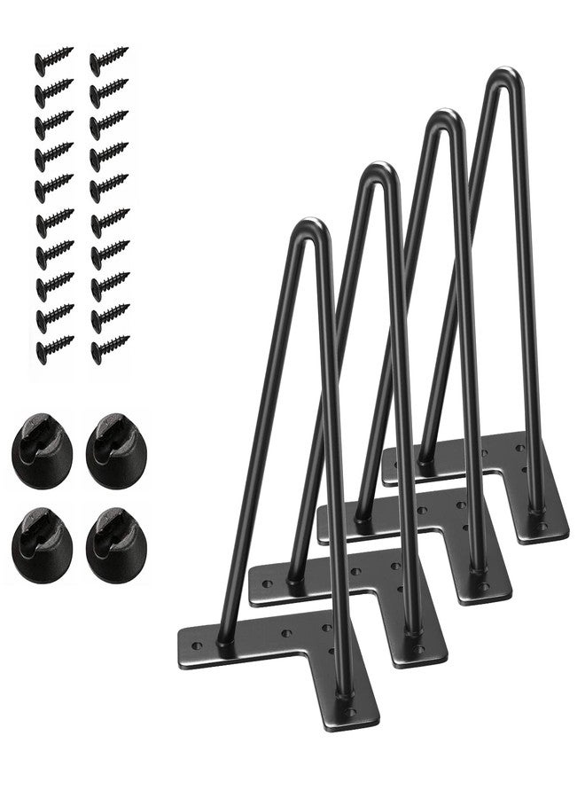 Supermaster Hairpin Legs Heavy 8 in Hairpin Furniture Legs Furniture Metal Table Legs for Cabinet, Wardrobe, Tv Cabinets, Drawers - Image 1