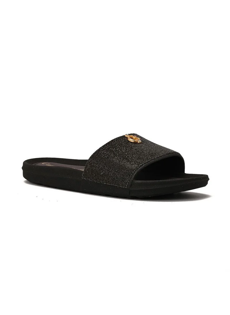 Carmen Steffens Flip-Flops Slide CS Black