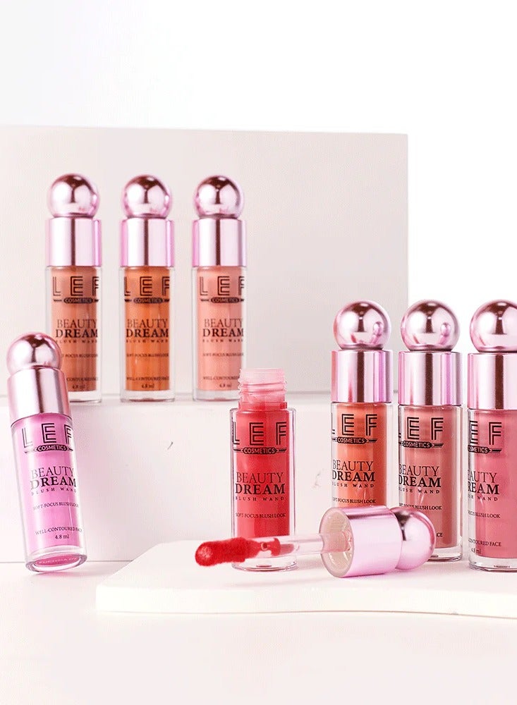 LEF Liquid Blush For A Natural, Dewy Finish | CHERRY 04 - Image 3