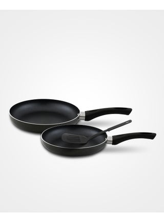 Nonstick Frypan Combo set(26cm & 20cm) With Nylon Spatula, Quick Heating, 10X Tougher Coating, Corrosion Resistant, Safe Non-Stick Fry Pan Cooking Kitchen Easy Cooking - AFP 2620 - pzsku/ZBBDD737AAEF6683A48B8Z/45/_/1739790966/2755ffaf-a627-4804-a3b3-7295370ecd06