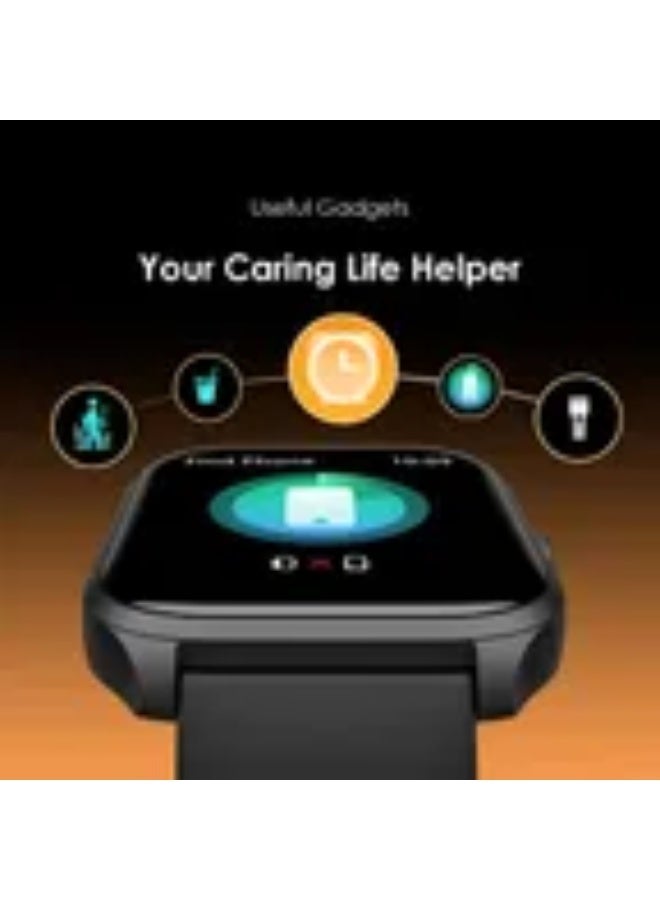 أورايمو ساعة oraimo Watch 5 Lite الذكية - شاشة HD بحجم 2.01 بوصة - مكالمات بلوتوث - مقاومة للماء IP68 - OSW-804 - Image 2