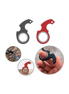 Generic Keychain Spinner Toy, Portable Keyring Spinner Toy, Finger Keychain Spinner Portable Keychain Spinner, Novelty Keychains for Finger Exercise(2PCS)  - Image 2