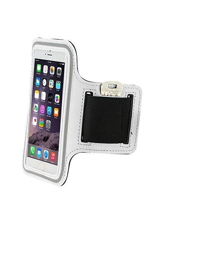 PAMEER Phone Armband Holder with Key Holder and Card Slot, Water Resistant Gym Running Workouts Arm Band for Phone upto 6.2 inch, iPhone, Samsung Adjustable Band for Gym Running Workouts  - Image 3