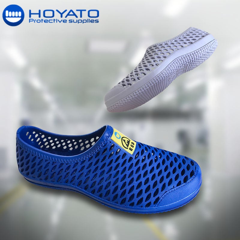 SPU Anti-Static Work Shoes – Mesh Summer Dust-Free Sandals - Image 3