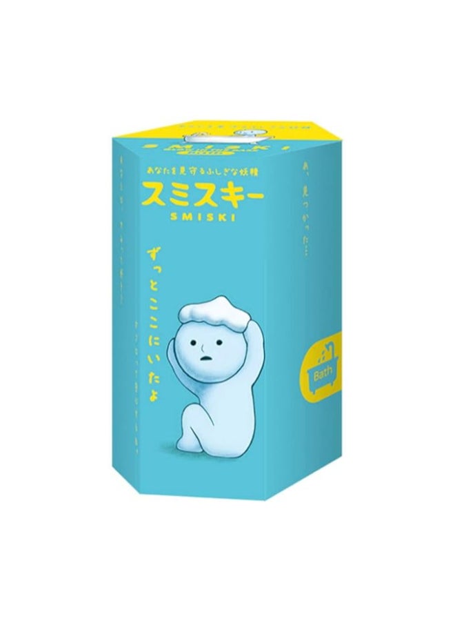 Smiski Bath Series Collectible Figure - Glow-in-the-Dark Bathroom Theme Mystery Blind Box Cute Desk & Room Décor