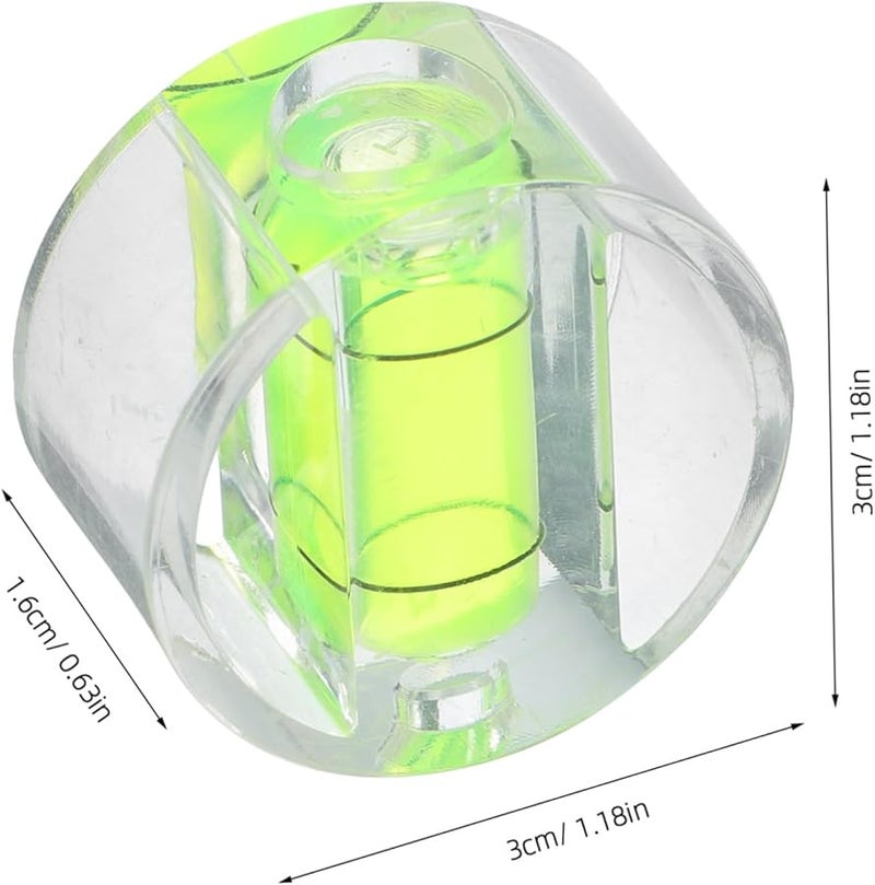 أداة فقاعة الأكريليك المستوى، مستوى الروح المحمول للبناء الدقيق، النجارة، الاستخدام في الهواء الطلق - Image 3