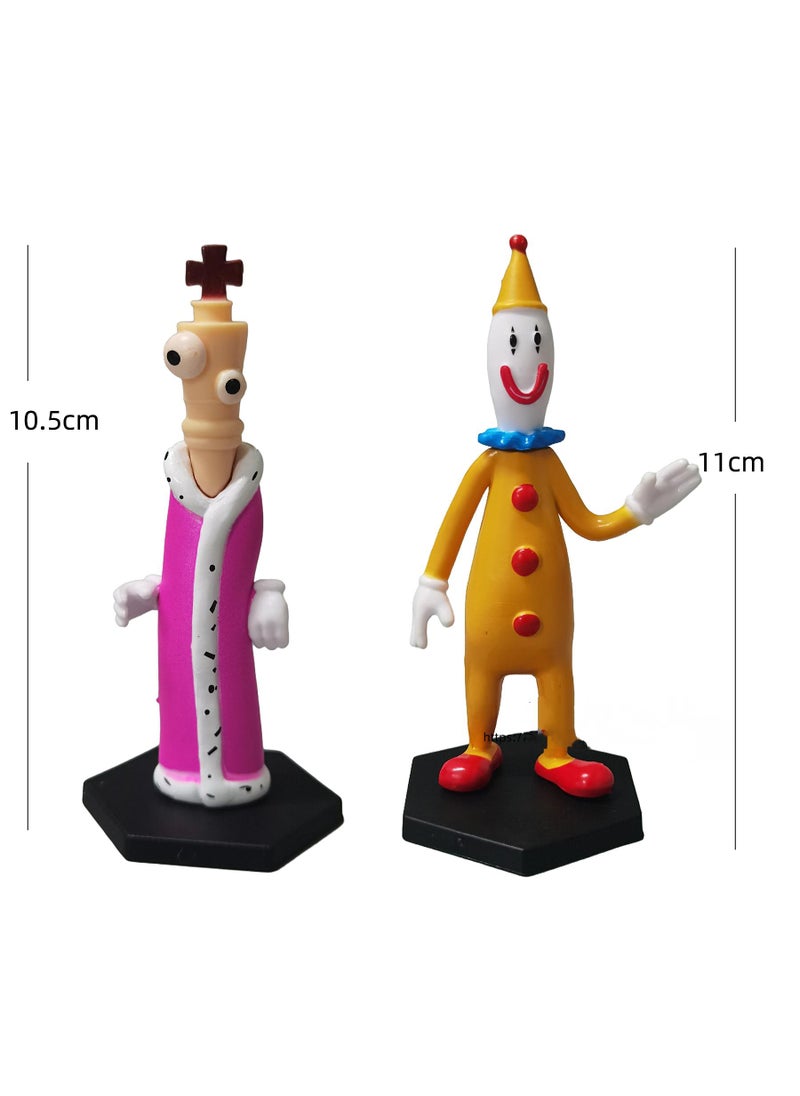 Y&D 8-Piece The Amazing Digital Circus Figurines Model Toys Cake Car Model  - Image 3