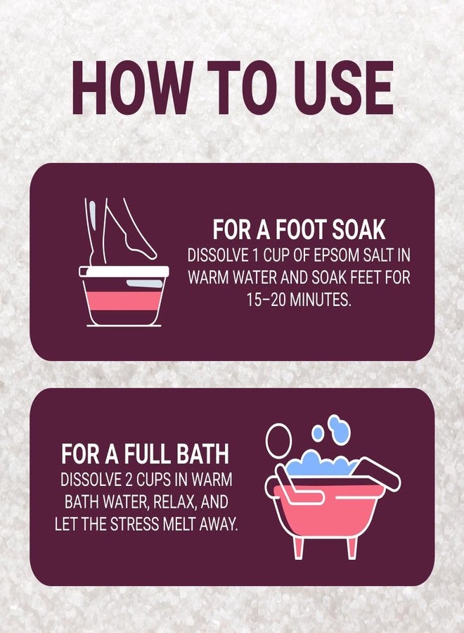 Nory Mamasoak Epsom Salt for Pregnancy Relief/Swollen Feet/Cramps & Joint Stiffness, Magnesium Rich Bath Salt for Foot, Relieves Aches & Pain, 800g - Image 5