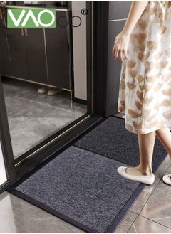 Shoe Sanitizer Mat Shoe Soles Disinfecting Floor Mat Front Door Mat Kitchen Rug Pad Outdoor Household Disinfectant Foot Pads Carpet and Door Mats for Classroom Home Office Entrance Indoor Gray