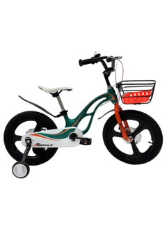 RALLY BICYCLE RALLY BICYCLE, Kids bike, RL-16-MG-9191, for 4 to 7 Years old with training wheels, basket, bell, chain cover, magnesium frame  - Image 1