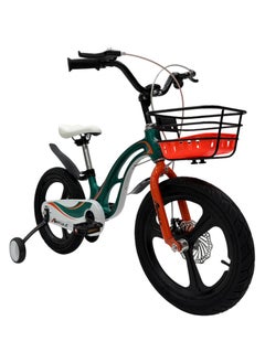 RALLY BICYCLE RALLY BICYCLE, Kids bike, RL-16-MG-9191, for 4 to 7 Years old with training wheels, basket, bell, chain cover, magnesium frame  - Image 3
