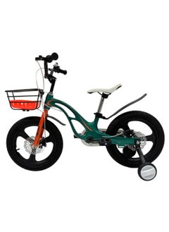 RALLY BICYCLE RALLY BICYCLE, Kids bike, RL-16-MG-9191, for 4 to 7 Years old with training wheels, basket, bell, chain cover, magnesium frame  - Image 4