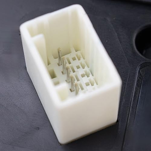 TRQ Driver and Passenger Side Power Heated Mirror Set Smooth Black Paint to Match Compatible with 2021-2023 Kia Rio KI1320291 KI1321291 - Image 4