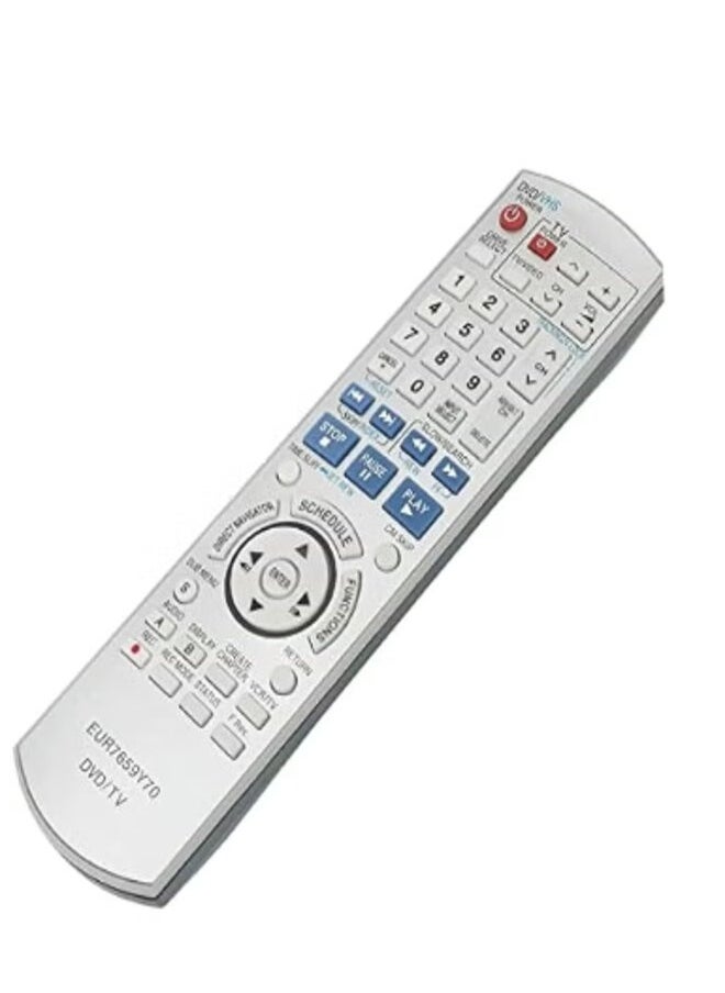 ماركة غير محددة - جديد EUR7659Y70 استبدال جهاز التحكم عن بعد يصلح لمسجل DVD باناسونيك DMR-ES45V DMR-ES45VS DMR-ES35VP DMR-ES46V DMR-ES35VPC DMR-ES36V DMR-ES46VS - Image 1