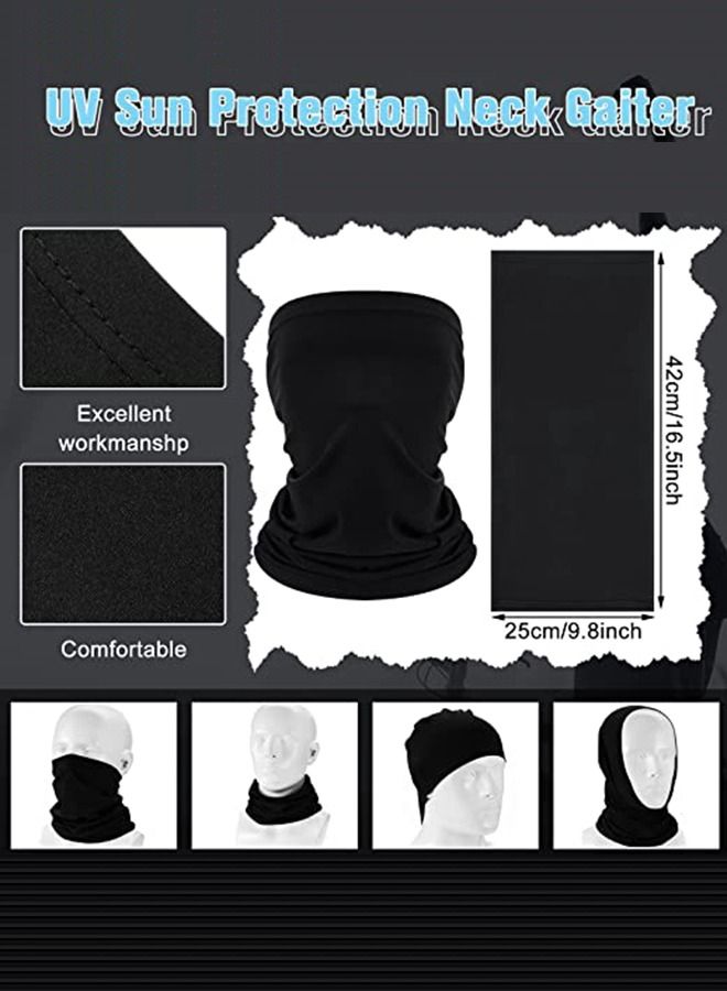 Arabest Summer Bandana UV Protection Face Cover Neck Gaiter Scarf and Ice Silk Cooling Arm Sleeves with Thumb Holes Sleeve Cap  - Image 4