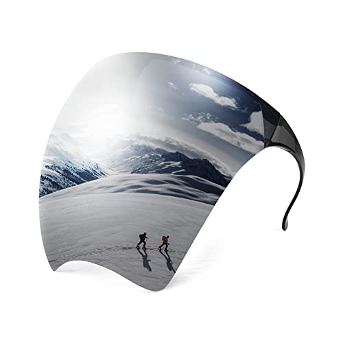 FEISEDY Full Cover Face Visor Protective Glasses Mirror Shield Sunglasses Anti Fog B2781 - Image 1