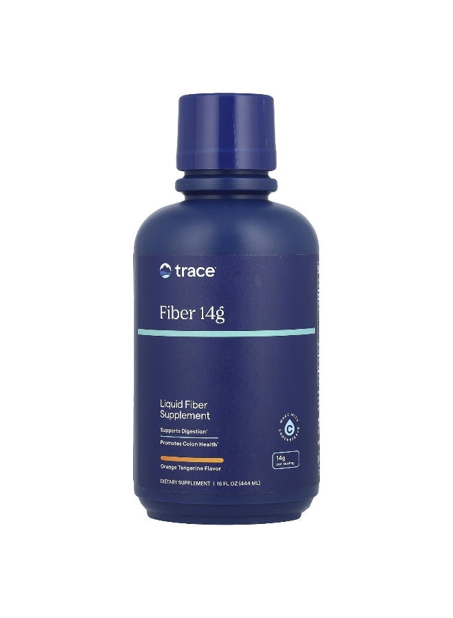 Trace, Fiber, Orange Tangerine, 15 fl oz (444 ml) (Packaging may vary) - Image 1