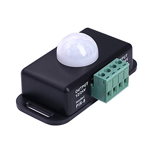 Sensky BS009 12V 24V PIR Sensor LED Motion Sensor Switch Motion Timer Function Sign Control PIR Controller LED Strips Lighting - Image 1