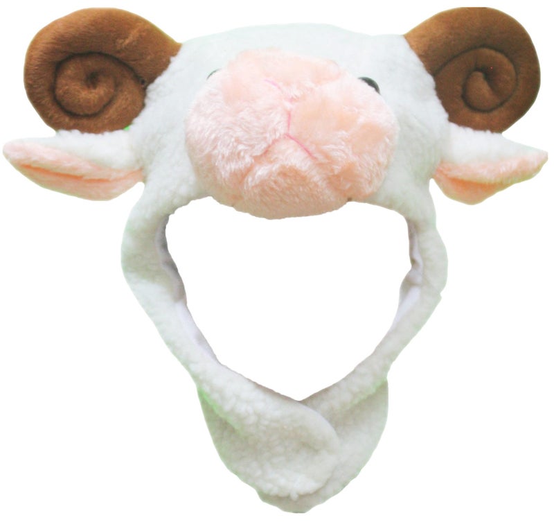 Petitebella Sheep Costume Hat White One Size - Image 2