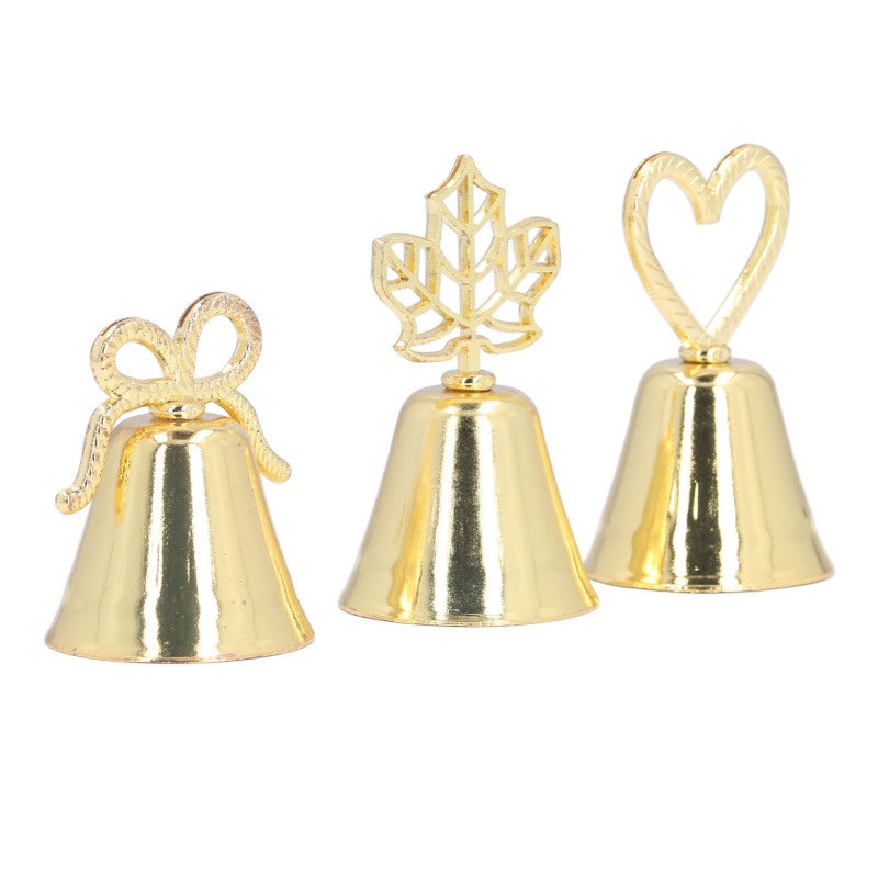 Table Number Holder: 1 Pc Premium Iron Sturdy Durable - Unique Bell Shape Metal Place Card Holder for Home Office Party Wedding Table Setting - Image 4