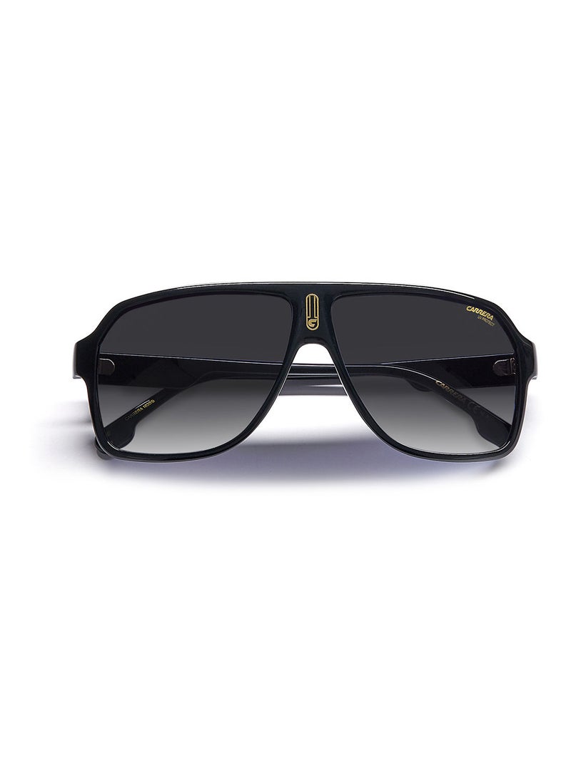 Carrera نظارات شمسية مستطيلة لحماية من الأشعة فوق البنفسجية كارييرا 1030/S بلاك جولد 62 - Image 4