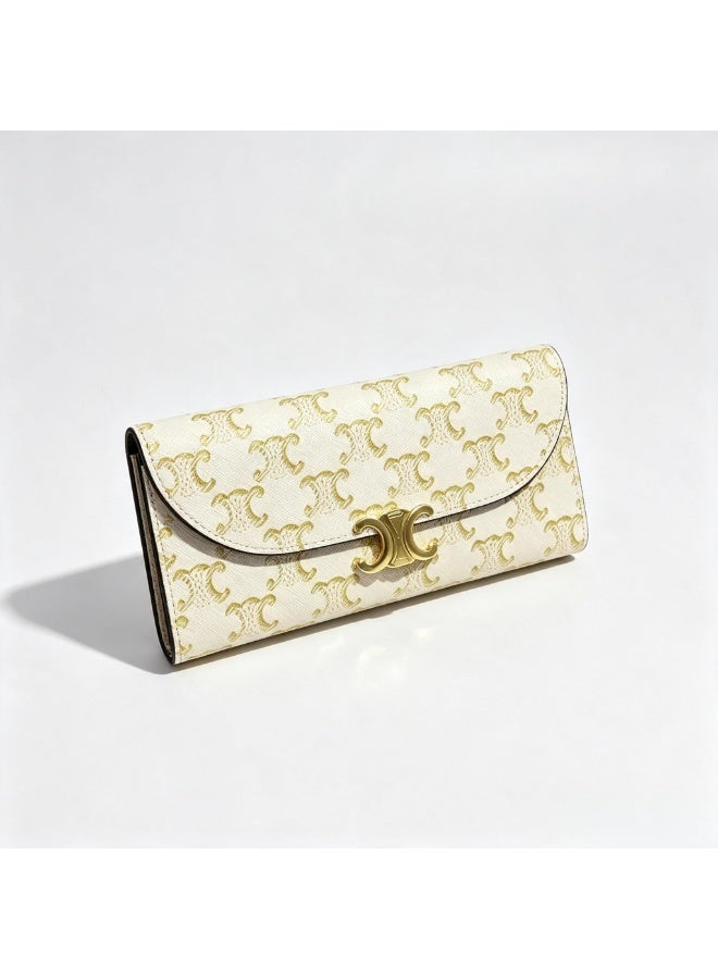 Celine Exquisite high-end wallet ultra-thin, anti-magnetic, multiple card slots, business card holder, convenient for ID storage, suitable for both men and women - Image 1