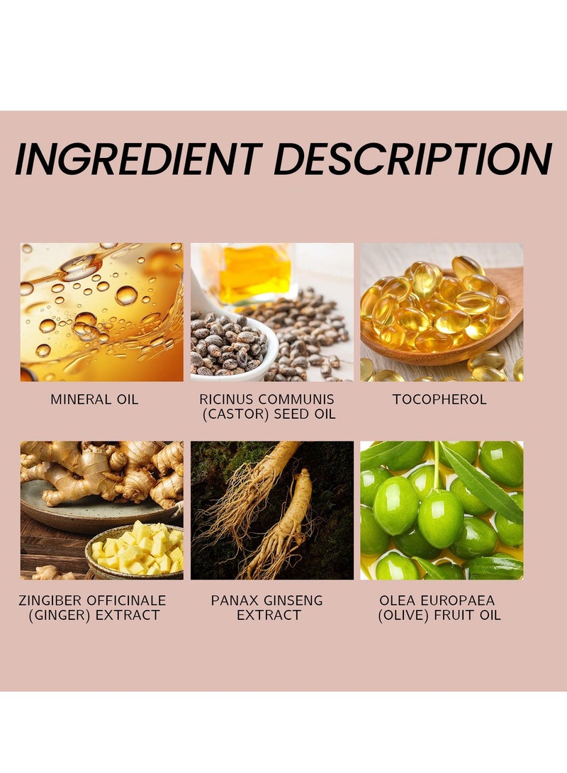 EELHOE GRO Hair Serum for Thicker, Visibly Longer Hair - Vegan Hair Growth Serum Designed for Thinning Hair & Hair Loss 30ml - Image 5