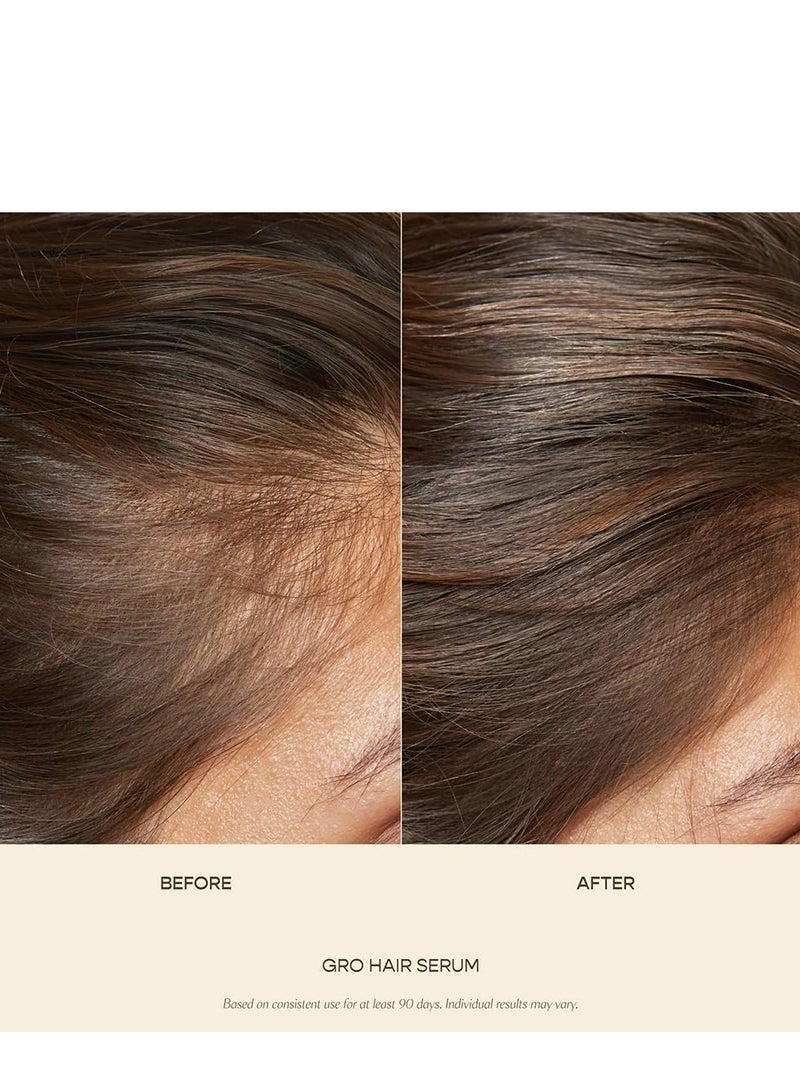 EELHOE GRO Hair Serum for Thicker, Visibly Longer Hair - Vegan Hair Growth Serum Designed for Thinning Hair & Hair Loss 30ml - Image 2